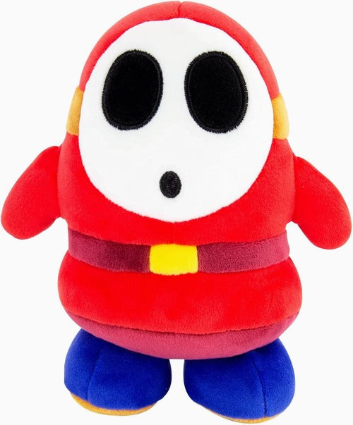 Shy Guy Plush Toy - Super Mario Brothers - Junior Mocchi Mocchi - 7 Inch