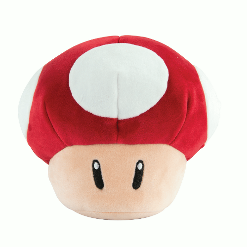 Plush Toy - Super Mario Brothers - Red Mushroom - Mocchi Mocchi - Jumbo 14 Inch