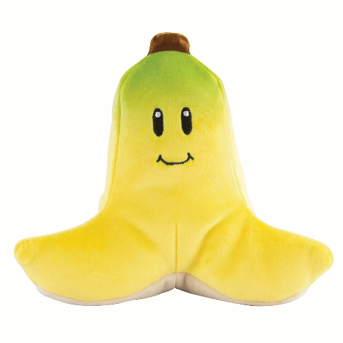 Banana Plush Toy - Super Mario Brothers - Junior Mocchi Mocchi - 7 Inch