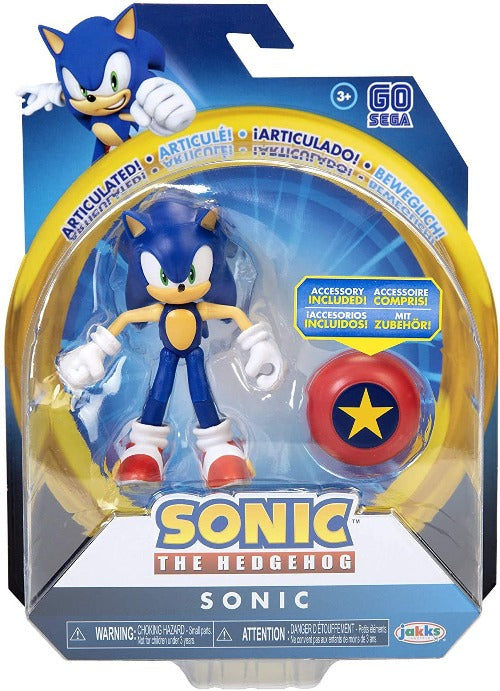 Action Figure Toy - Sonic the Hedgehog - Sonic - 2.5 Inch - Wave 1