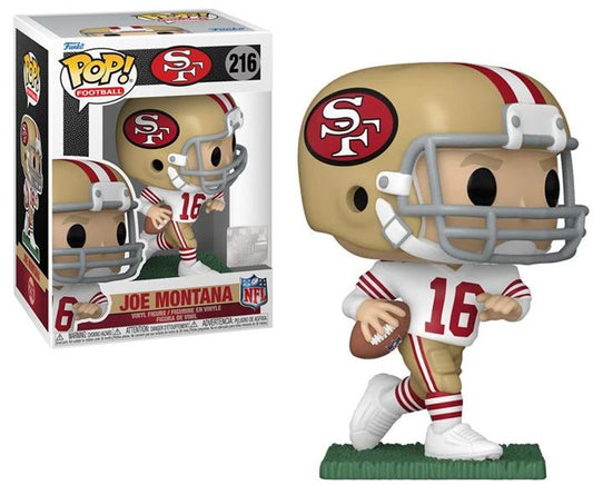 Joe Montana (San Francisco 49ers) (White Jersey) NFL Funko Pop! Legends