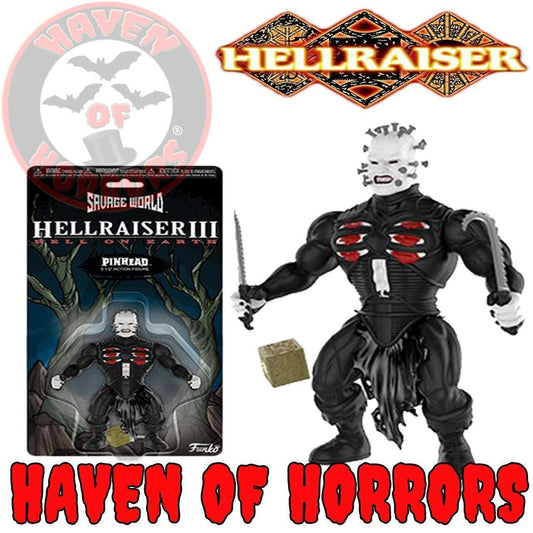 Action Figure Toy - Horror - Savage World - Hellraiser - Pin Head