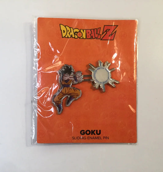 Dragon Ball Z Goku KAMEHAMEHA Enamel Sliding Pin Culturefly Exclusive