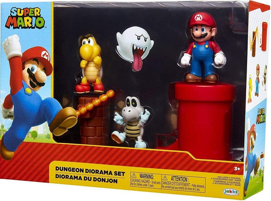 Action Figure - Super Mario  - Dungeon Diorama Set