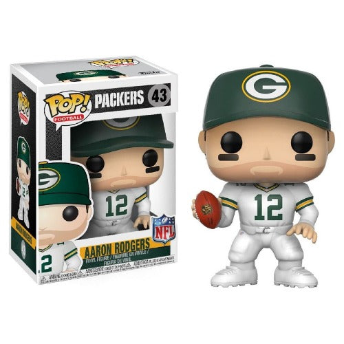 Aaron Rodgers Funko POP - NFL - Green Bay Packers - Color Rush - Partytoyz Inc