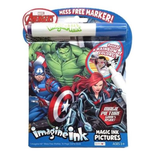 Avengers Imagine Ink Coloring and Activity Book Value Size - Partytoyz Inc