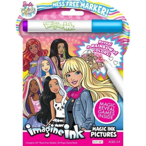 Barbie Grup Imagine Ink Coloring and Activity Book Value Size - Partytoyz Inc