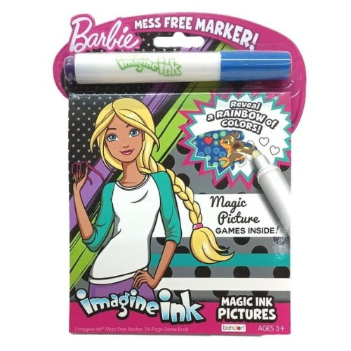 Barbie Imagine Ink Coloring and Activity Book Value Size - Partytoyz Inc