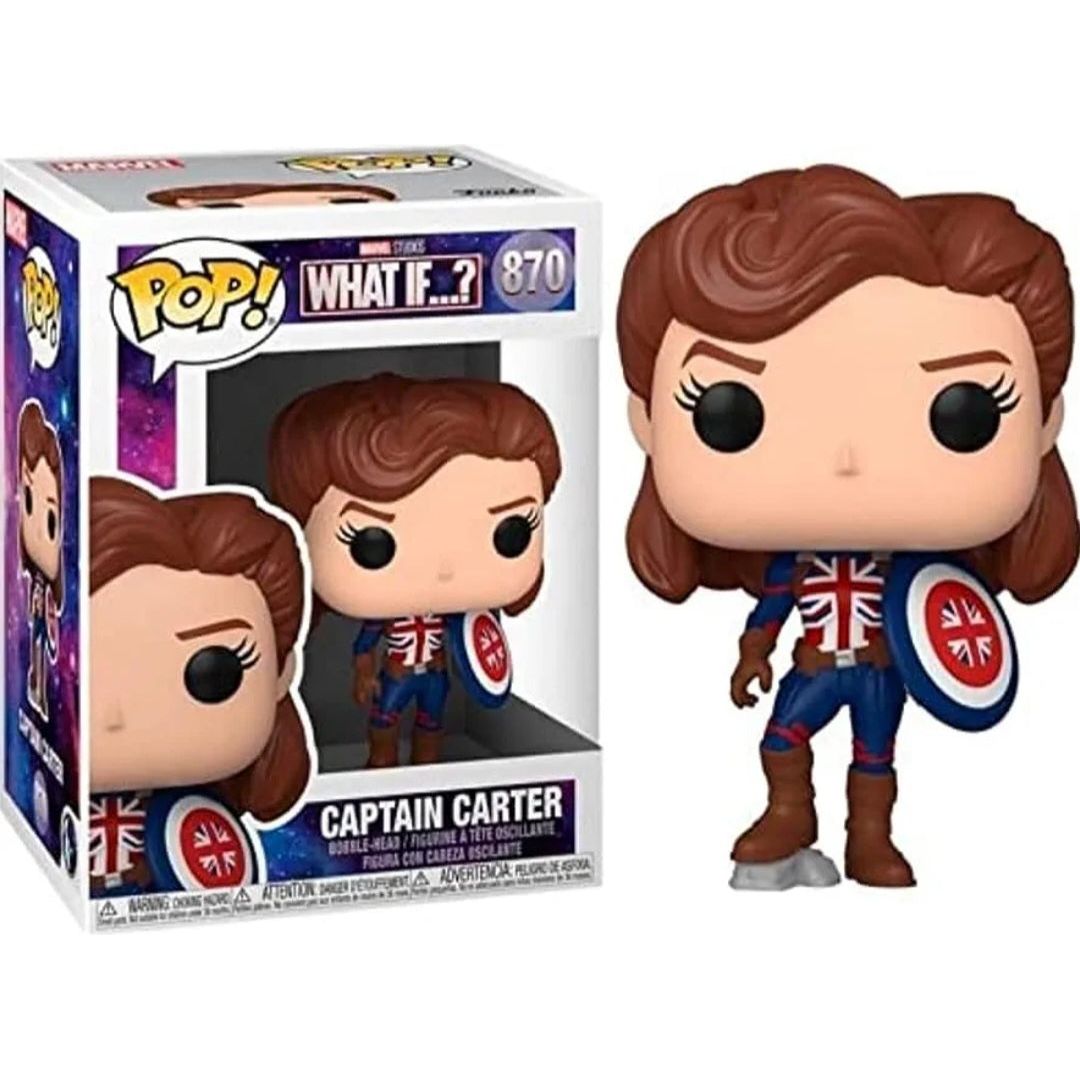 Captain Carter Funko Pop - What If - Marvel – Partytoyz Inc