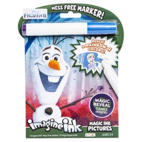 Frozen II Olaf Imagine Ink Coloring and Activity Book Value Size - Partytoyz Inc