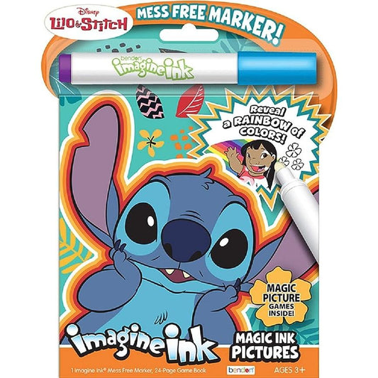 Lilo & Stitch Imagine Ink Coloring and Activity Book Value Size - Partytoyz Inc