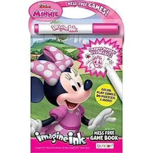Minnie Imagine Ink Coloring and Activity Book Value Size - Partytoyz Inc