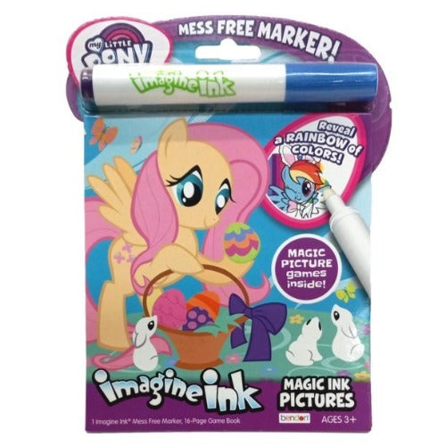 My Little Pony Easter Imagine Ink Coloring and Activity Book Value Size - Partytoyz Inc