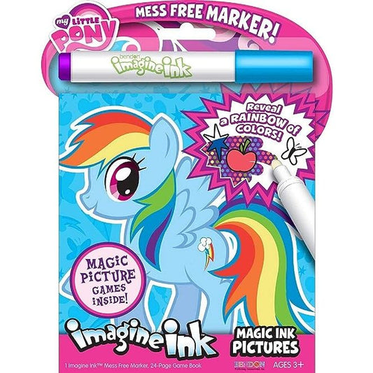 My Little Pony Imagine Ink Coloring and Activity Book Value Size - Partytoyz Inc