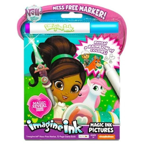 Nella Imagine Ink Coloring and Activity Book Value Size - Partytoyz Inc