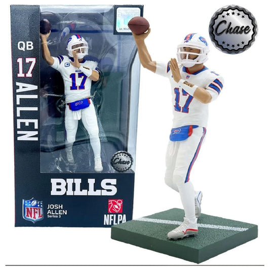 NFL Series 3 Buffalo Bills Josh Allen Action Figure Chase - Partytoyz Inc