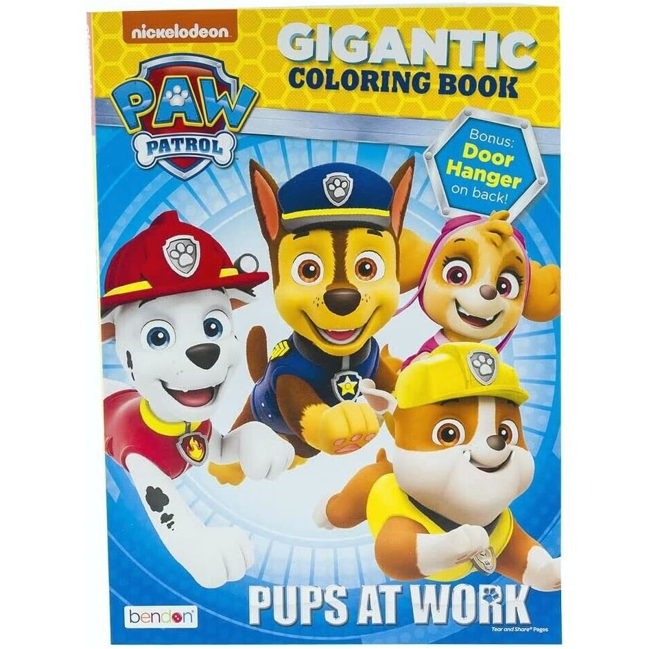 Paw Patrol Coloring Book For Kids