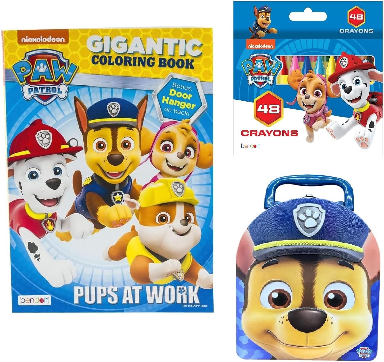 2 Pack Paw Patrol Coloring Books Jumbo Color Activity Great Gift