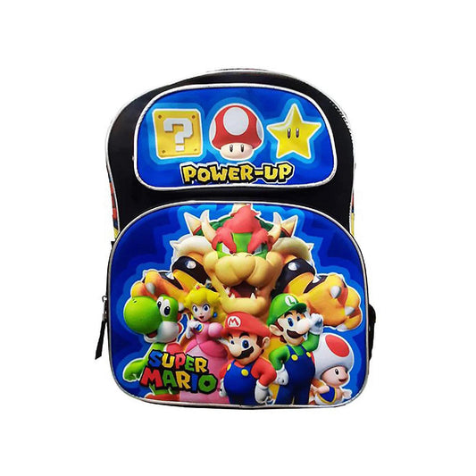 Super Mario 16 Inch 3D Molded Kids Backpack - Partytoyz Inc