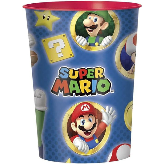 Super Mario Party Plastic Cup 16oz - Partytoyz Inc