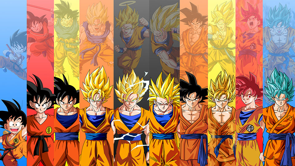 Transformations of Goku And The Details Behind Them