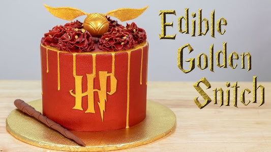 Making a Harry Potter cake