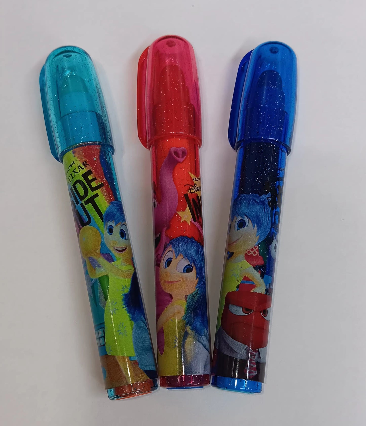 Inside Out Lipstick Style Eraser set 3