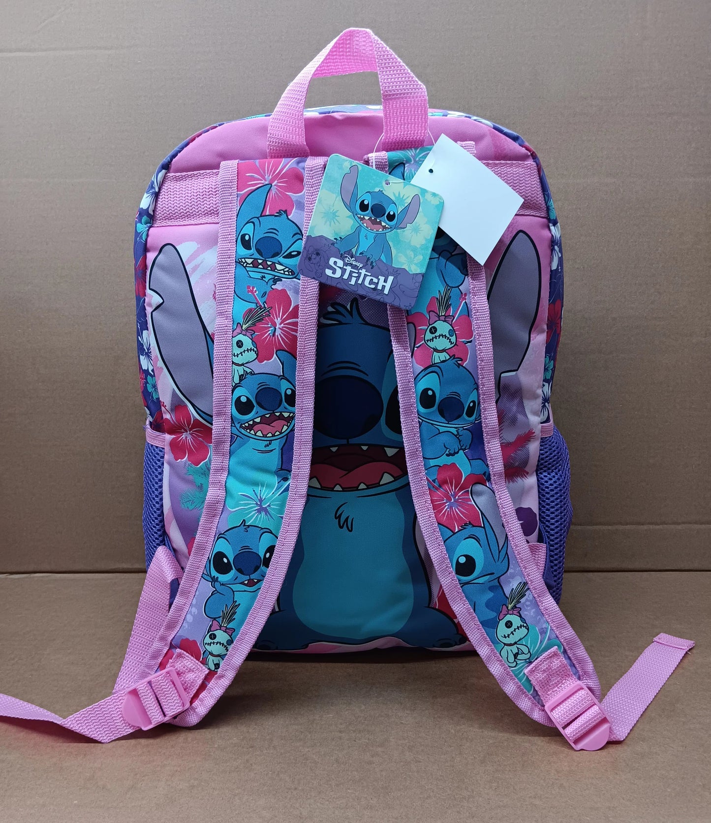 Disney Lilo & Stitch Backpack  16 inch Purple