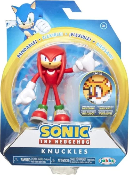 Action Figure - Sonic the Hedgehog - Knuckles - 4 Inch - Wave 3 - Basketball