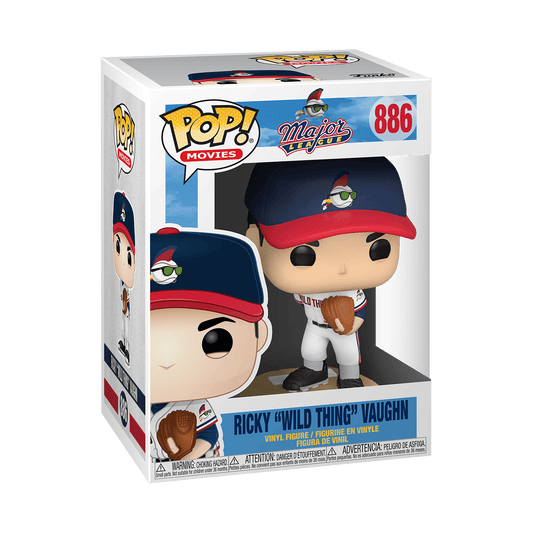 Funko Pop! Major League Ricky "Wild Thing" Vaughn Vinyl Figure