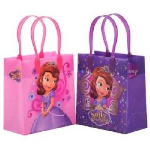 Sofia the First Party Favor Goodie Medium Gift Bags 12