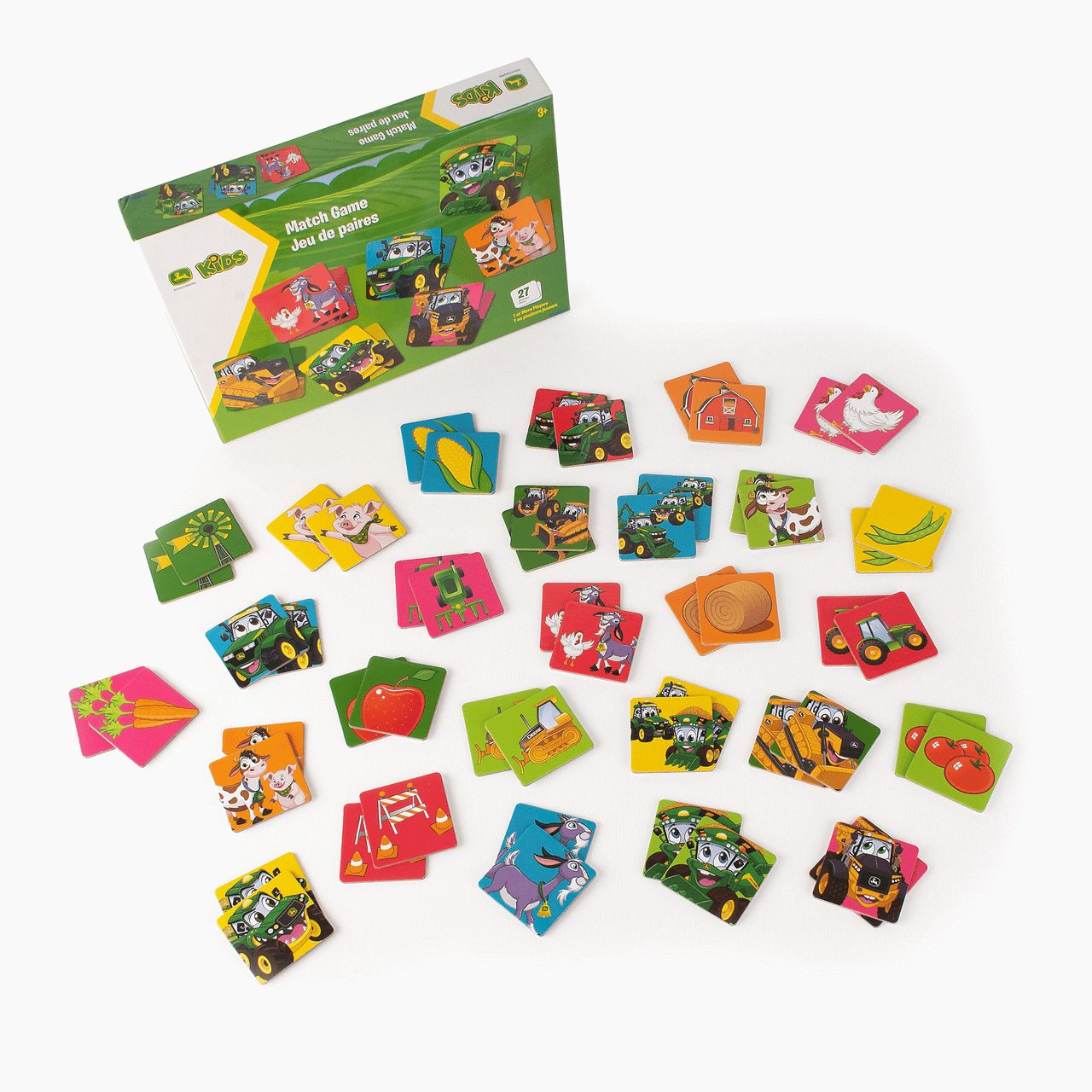 John Deere Kids Memory Match Game