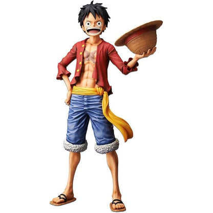 One Piece Monkey.D.Luffy Grandista nero Figure