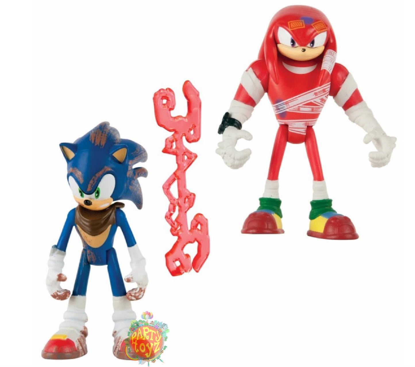 Sonic Boom Pack Plastic Figures Sonic And Knuckles |