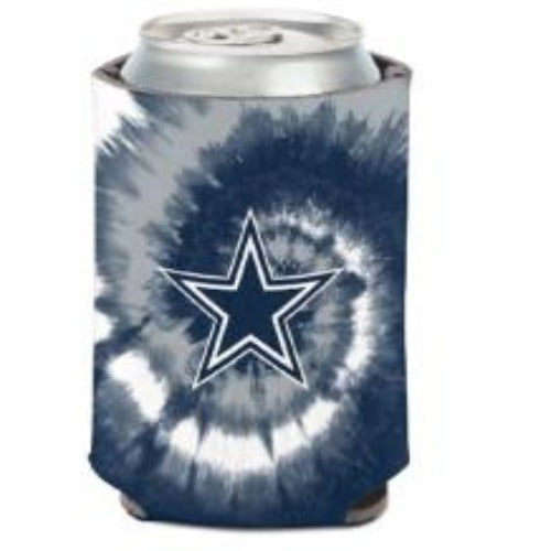 Dallas Cowboys Licensed Tie Dye Can Cooler Koozie