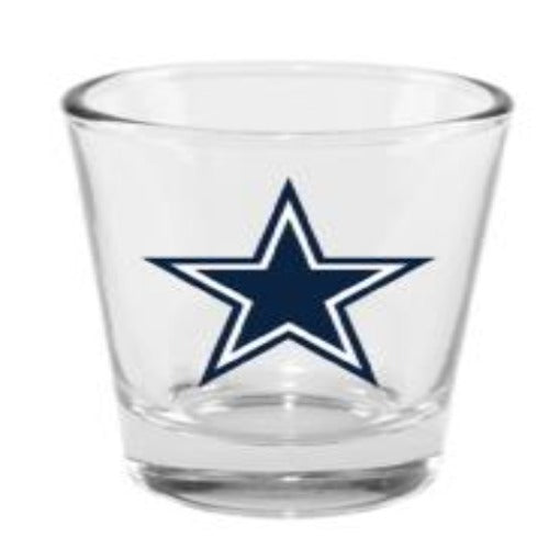 Dallas Cowboys 2oz. Clear Logo Shot Glass