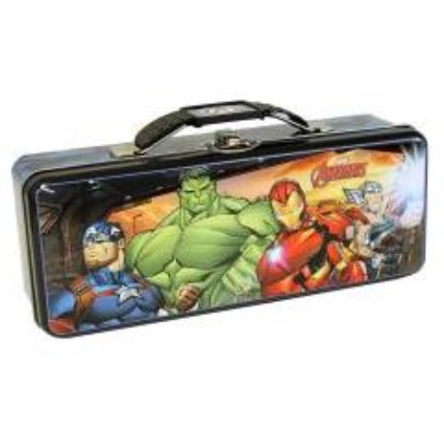 Avengers Tin Pencil Box with Handle