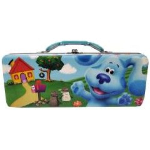 Blue's clues Tin Pencil Box with Handle