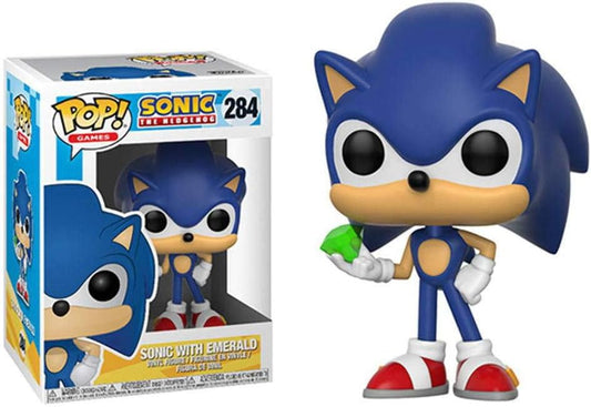 Funko Pop! Games: Sonic - Sonic with Emerald