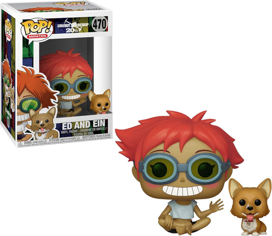 Edward and Ein Funko POP - Cowboy Bebop - Animation