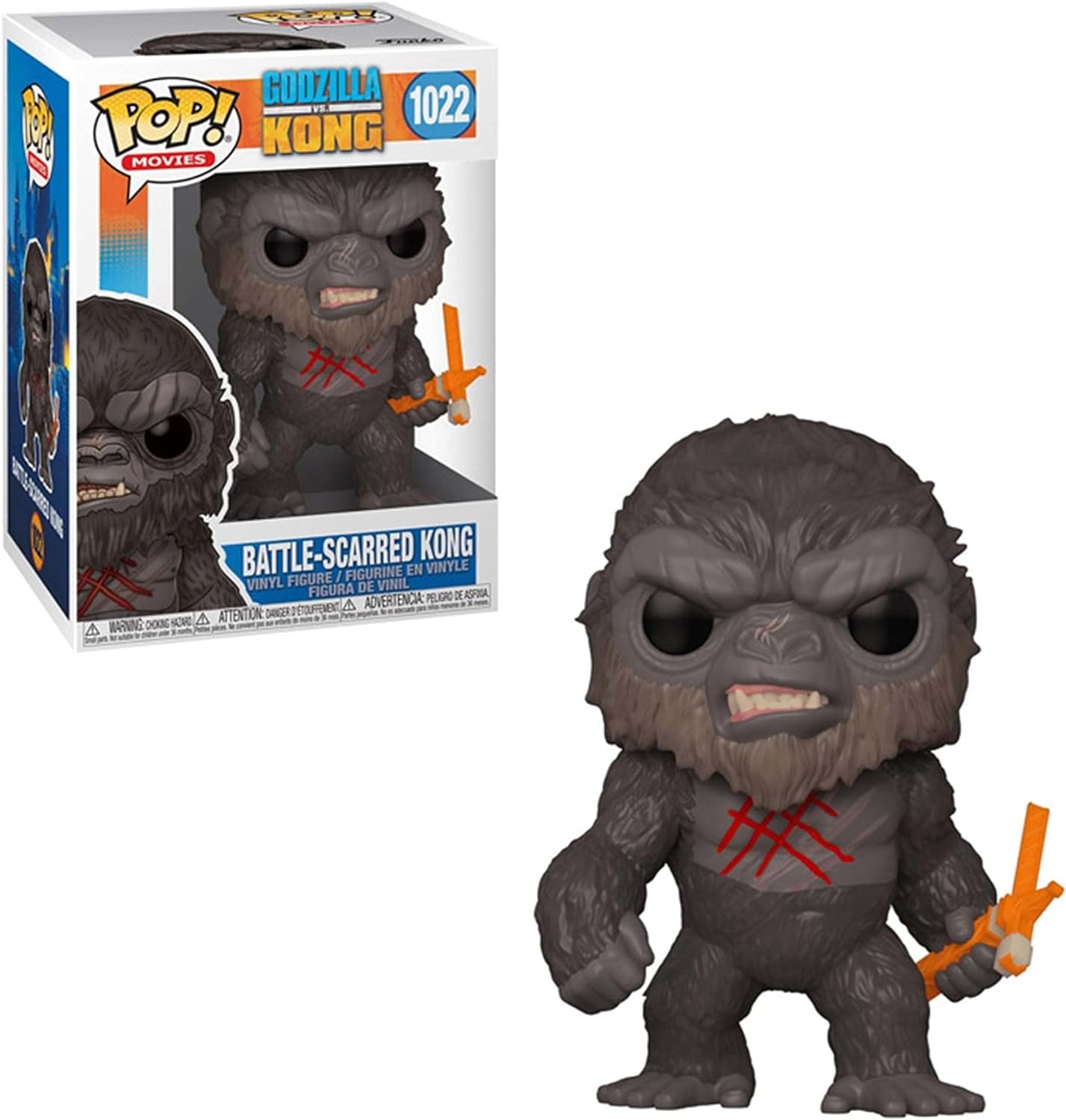 Battle-Scarred Kong Funko POP - Godzilla vs Kong - Movies