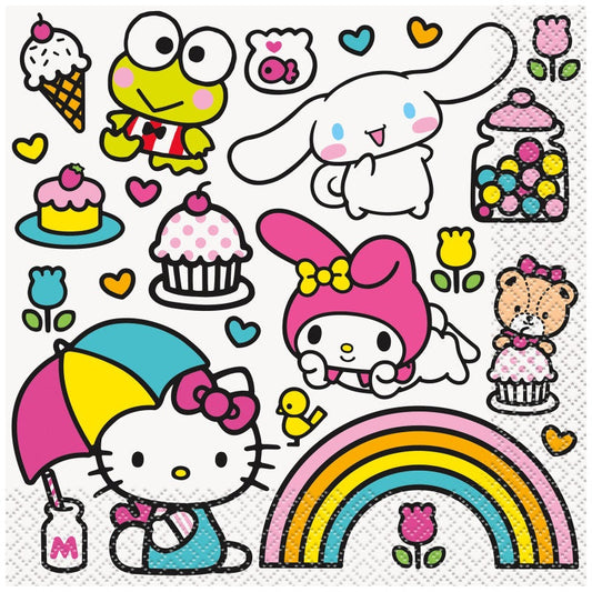 Hello Kitty and Friends 16ct Large Napkins