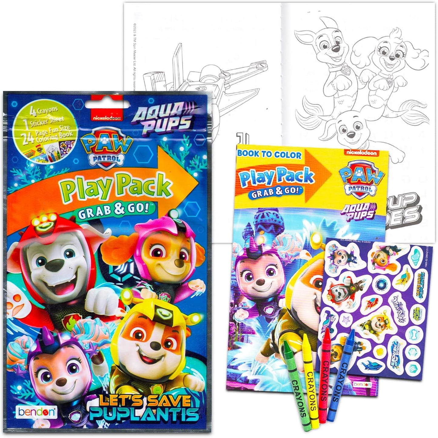 Paw Patrol Movie Grab and Go Play Pack - Party Favors - 1ct