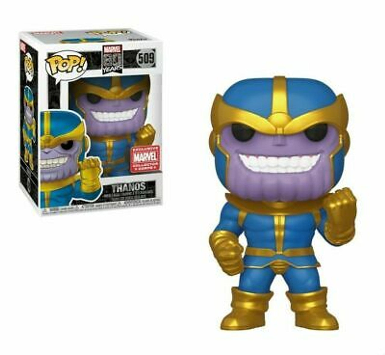 Pop Marvel Collector Corps 80th Thanos Classic Comic Exclusive