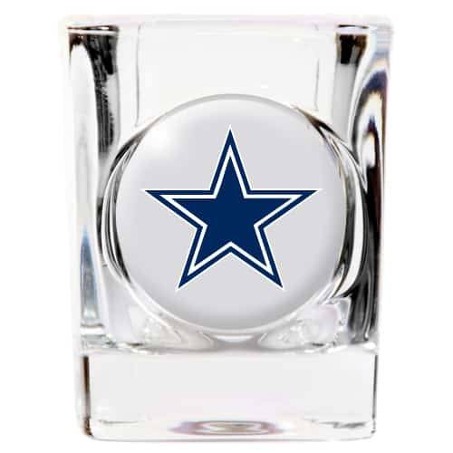 Dallas Cowboys Square Shot Glass