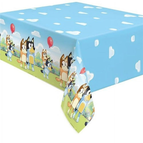 Bluey Birthday Decorations Table Cover