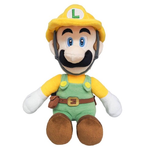 Nintendo Builder Luigi 10" Plush