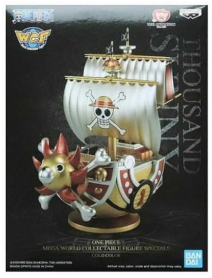 Banpresto WCF: One Piece- Mega World Collectable Figure Special (Gold Color)