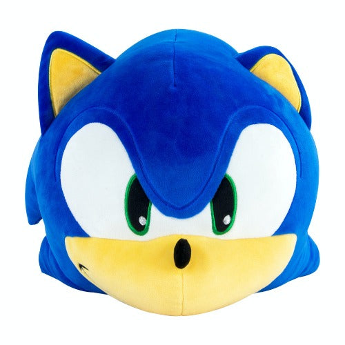 Sonic Face Plush Toy - Mocchi Mocchi - 12 Inch