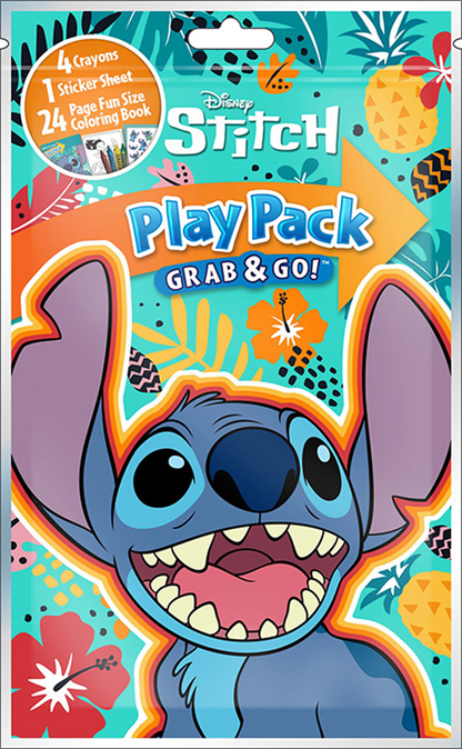 Stitch Grab and Go Play Pack Party Favors 12pc